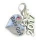 Baby Girl 2017 Clip on Charm