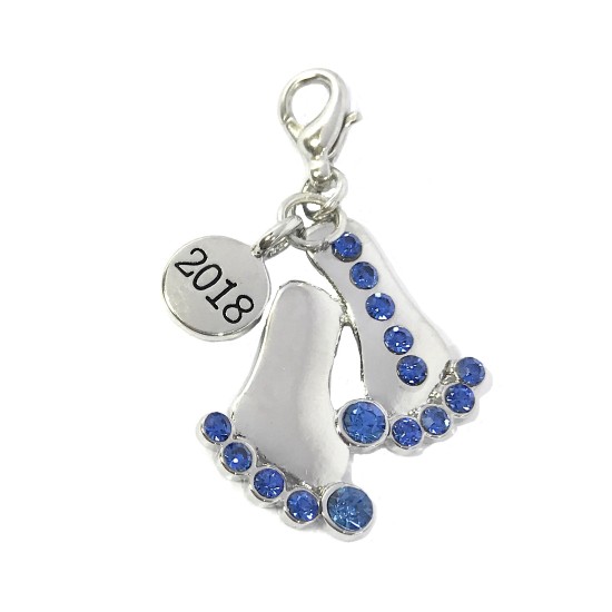 It's a Surprise Baby Feet 2018 Clip On Charm