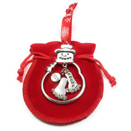 It's A Surprise Baby's First Christmas 2019 Ornament Keepsake Charm with Gift Card 