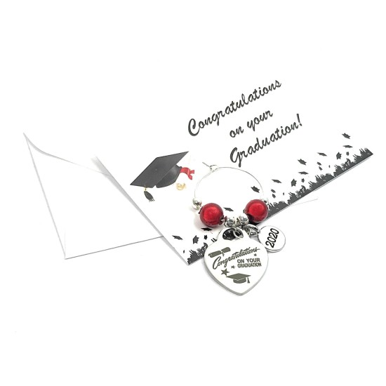 Congratulations On Your Graduation 2020 Glass Charm