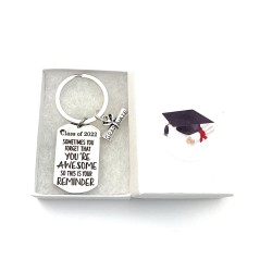 Class of 2022 Graduation Keyring Sometimes Quote 