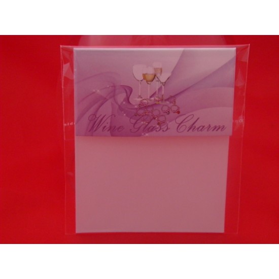 Personalised Name Someone Special Glass Charm