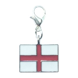 England Flag / St George's Cross / English Flag Clip On Charm