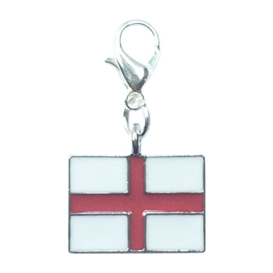 England Flag / St George's Cross / English Flag Clip On Charm