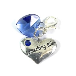Something Blue Clip on Charm in Blue Gift Bag