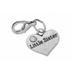 Little Sister Clip on Charm