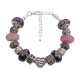 Handmade Pink and Purple ' Someone Special ' Bracelet with  Gift Box