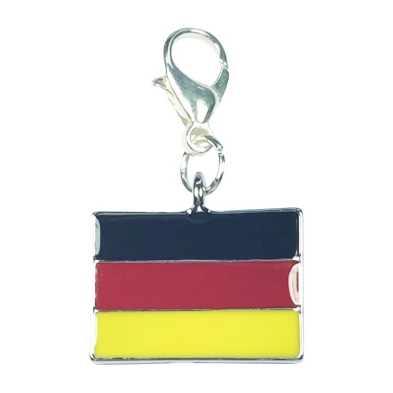 German Flag Clip On Charm
