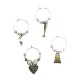 Set of 4 Mum's Favourite Things Wine Glass Charms