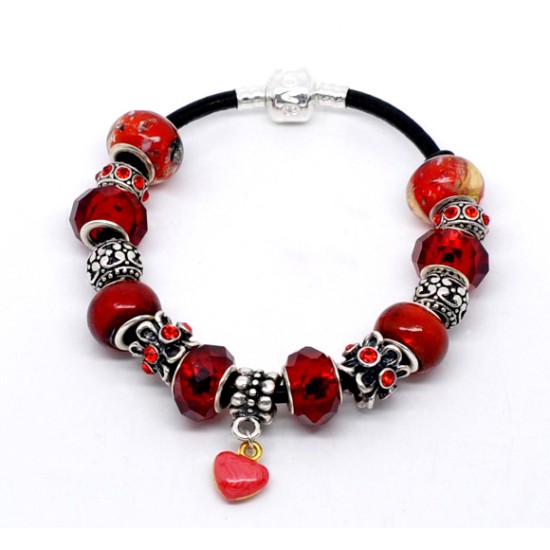 Red Bracelet with Red Gift Box