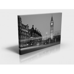 London Big Ben Rectangular Canvas Print