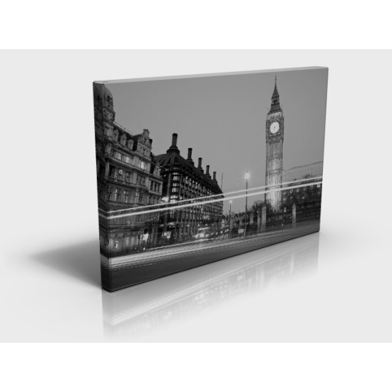 London Big Ben Rectangular Canvas Print