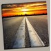 Road To Sunset Canvas Print