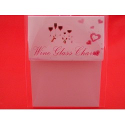 Personalised Happy Birthday Glass Charm on a Gift Card