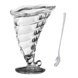 Fortune Sundae Dishes & Spoons